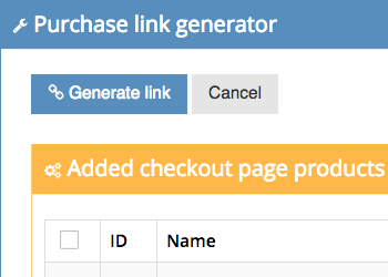 purchase link generator small