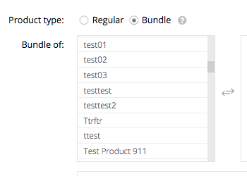 product type bundle
