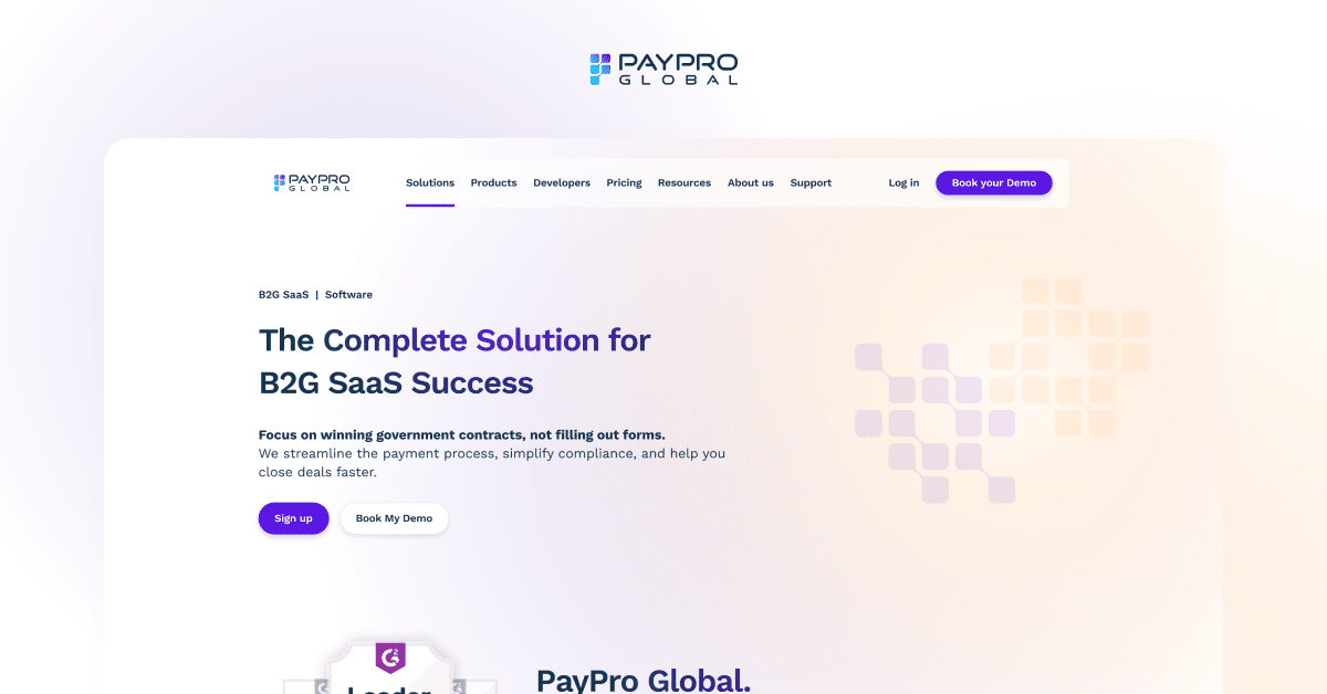 Paypr B2G SaaS Payment Solution | W8/W9 & Government Regulations