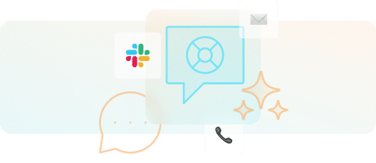 Communication tools and support icons